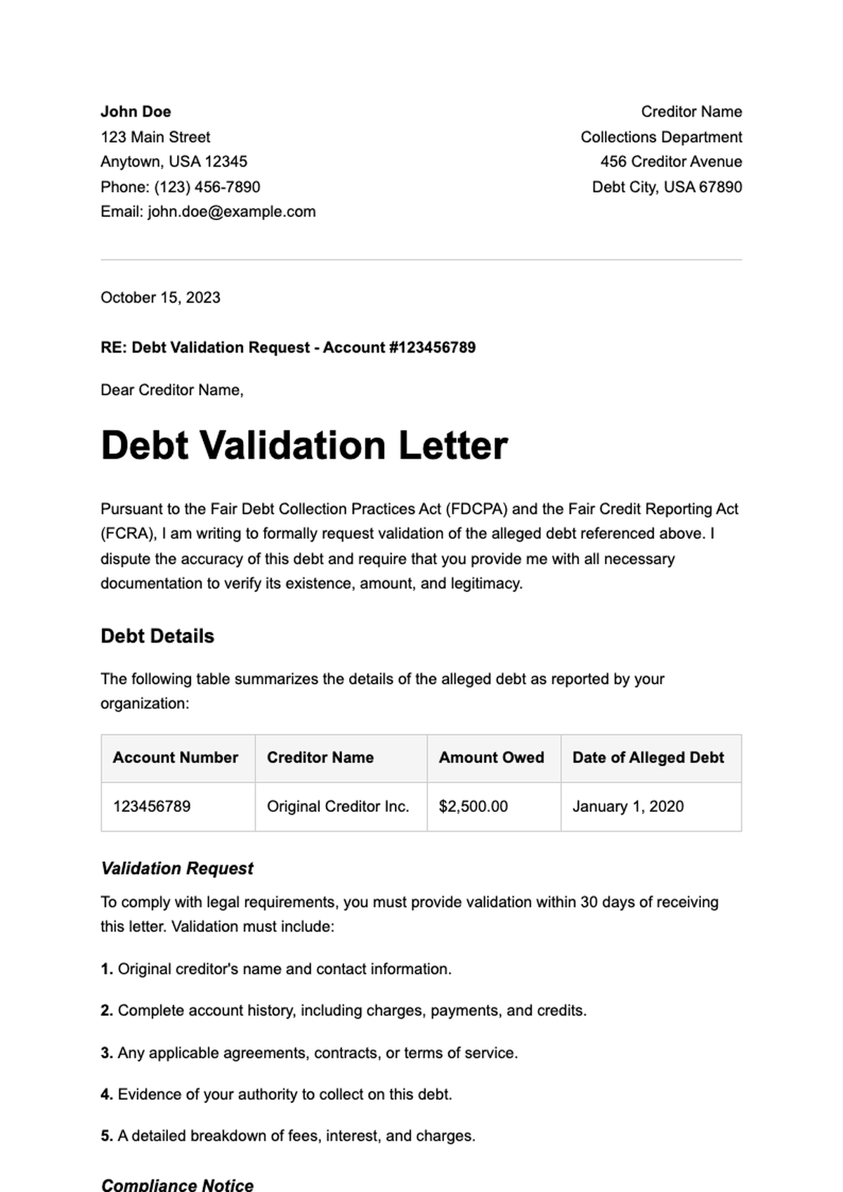 Infographic tips for sending a Pay for Delete letter with step by step guidance and visual_variant_1